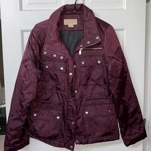 Michael Kors maroon jacket